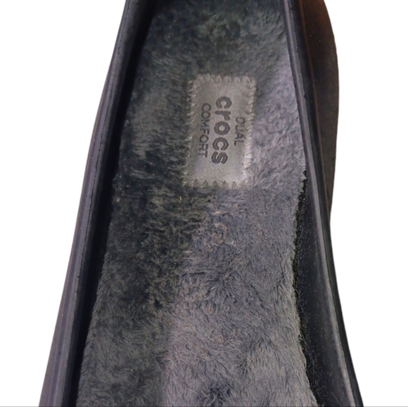 Crocs Olivia II Lined Cozy Flats SZ  Women's 8 - Picture 3 of 6
